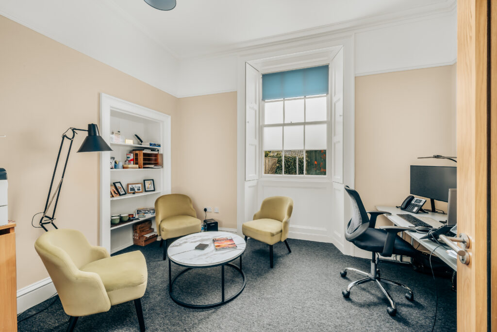 Private office for two people